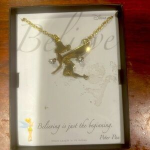 Tinker Bell Necklace and earrings set